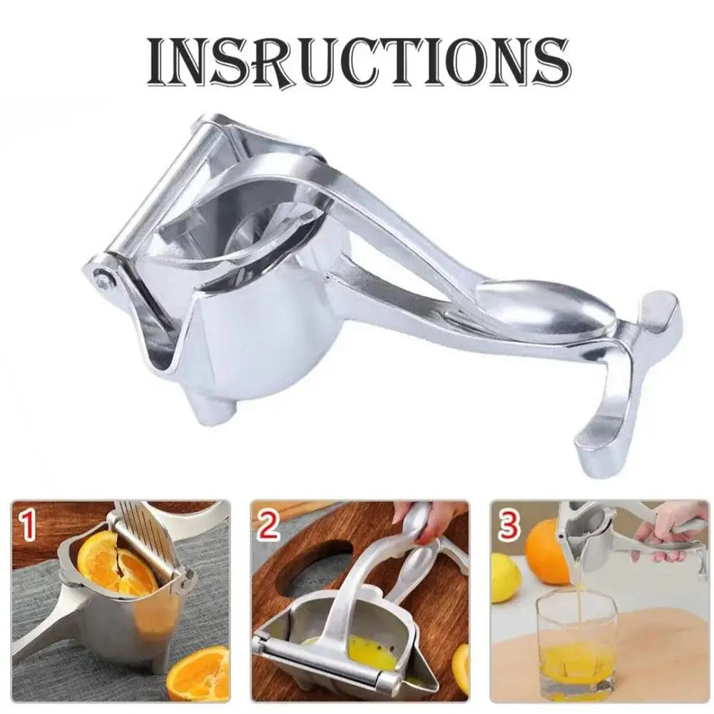 Fruit Juice Squeezer Heavy-Duty Metal Ergonomic & Durable
