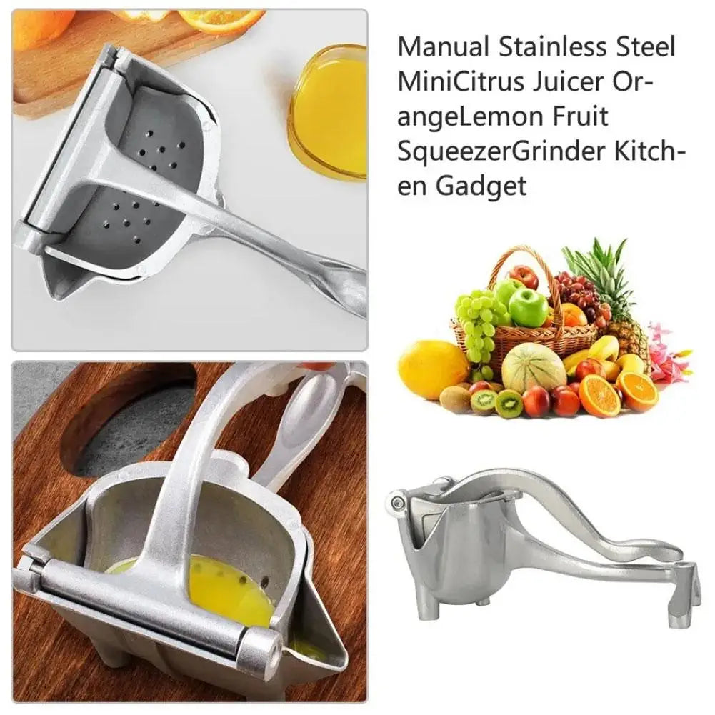 Fruit Juice Squeezer Heavy-Duty Metal Ergonomic & Durable