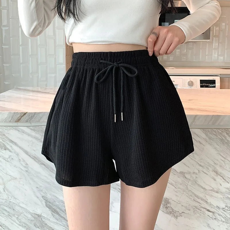 Summer Womens Casual Solid Shorts Girls Gym