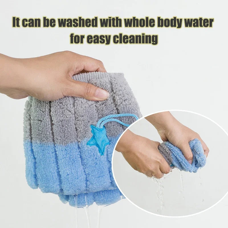 Stitched Color Portable Knitted Toilet Mat Universal