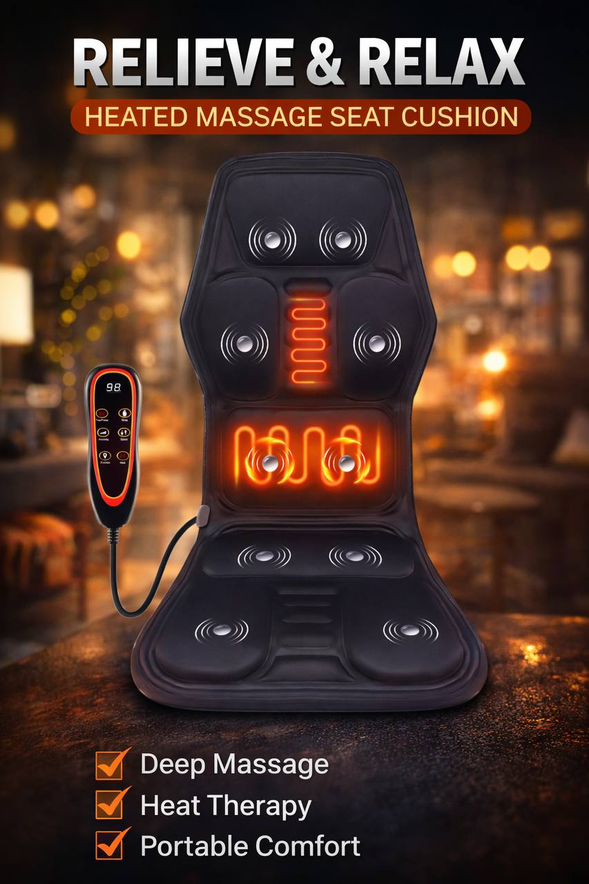 Electric Back Massager Infrared Full-Body Massage