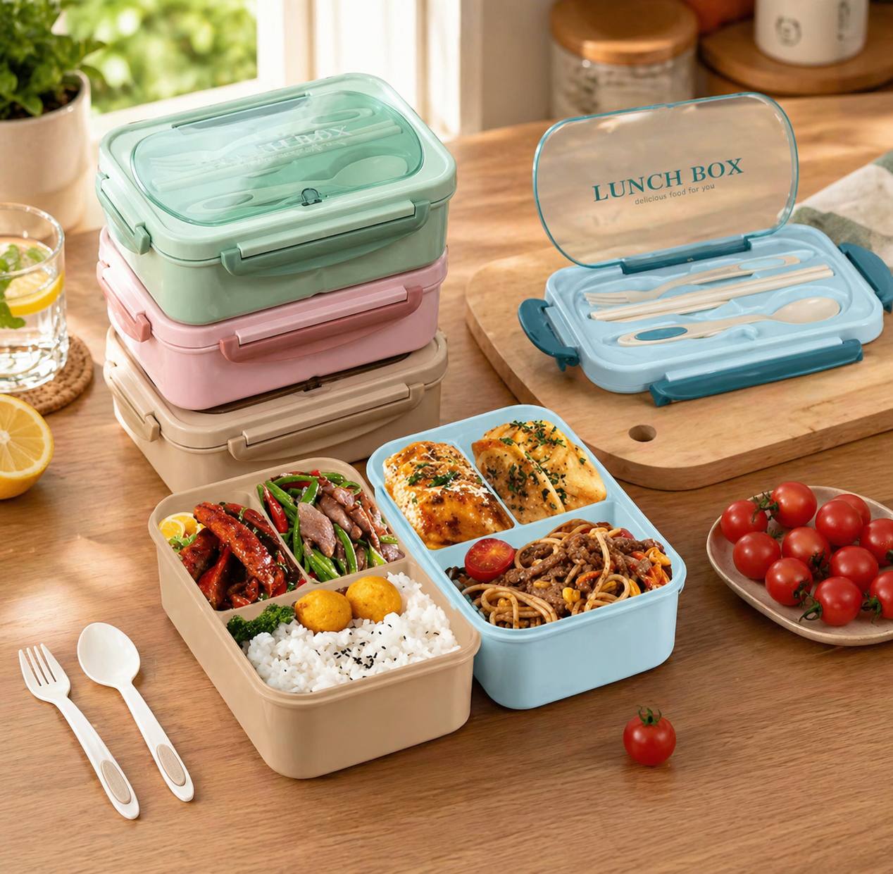 Best Portable Bento Box Set with Compartment Design