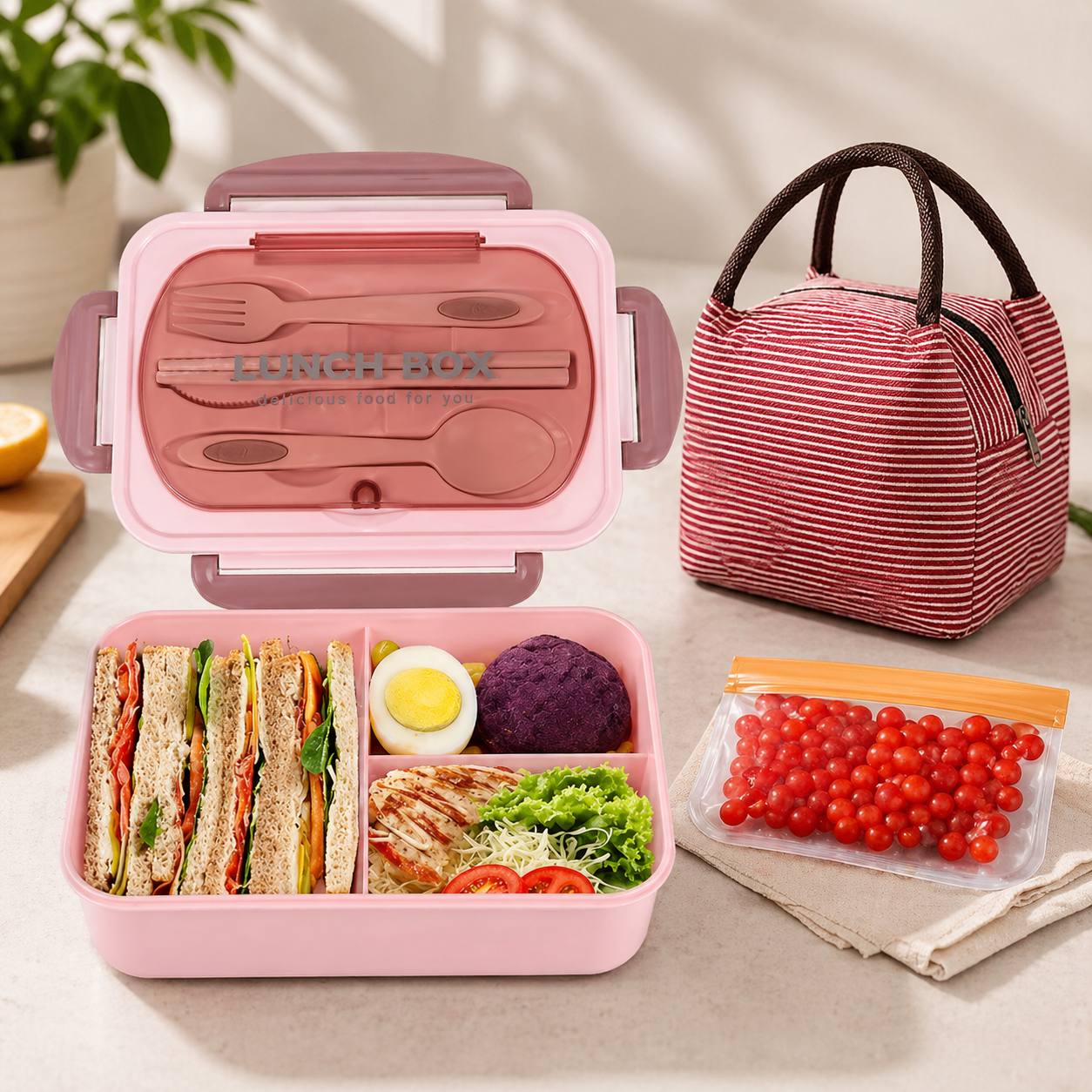 Best Portable Bento Box Set with Compartment Design