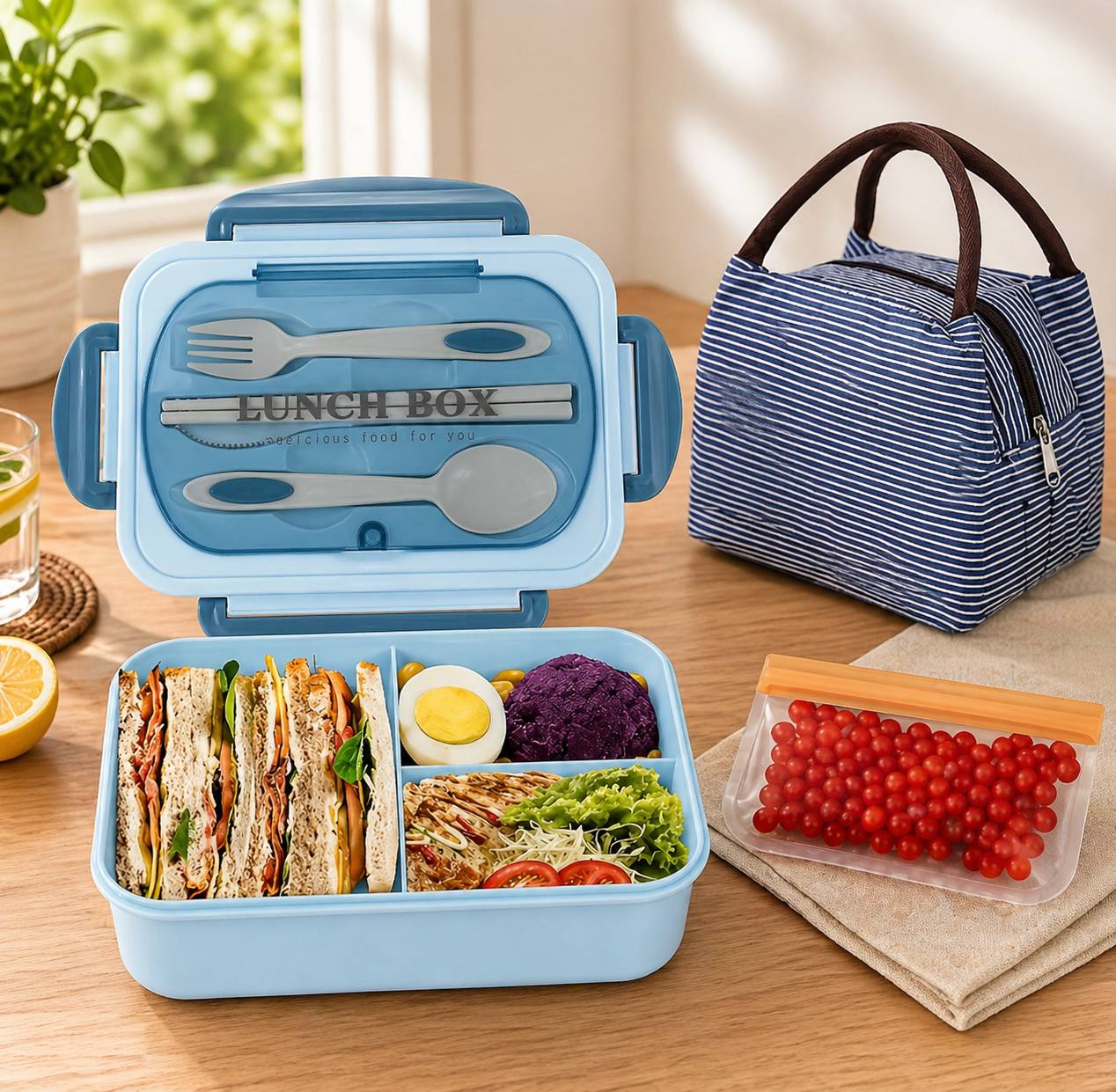 Best Portable Bento Box Set with Compartment Design
