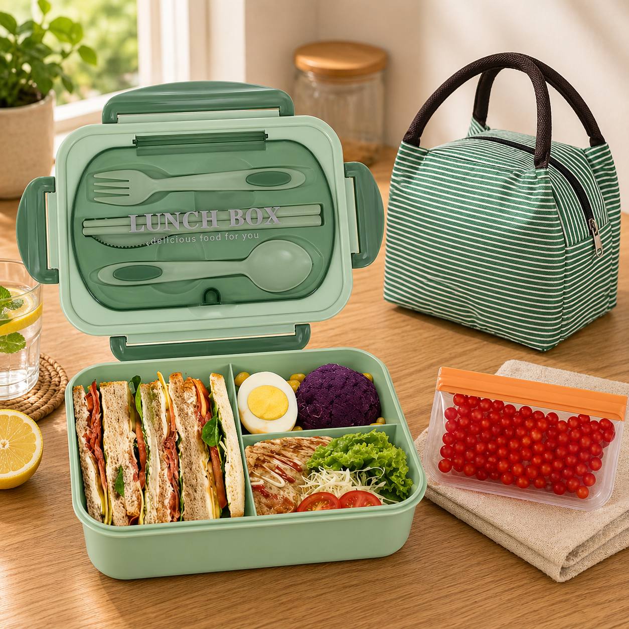 Best Portable Bento Box Set with Compartment Design